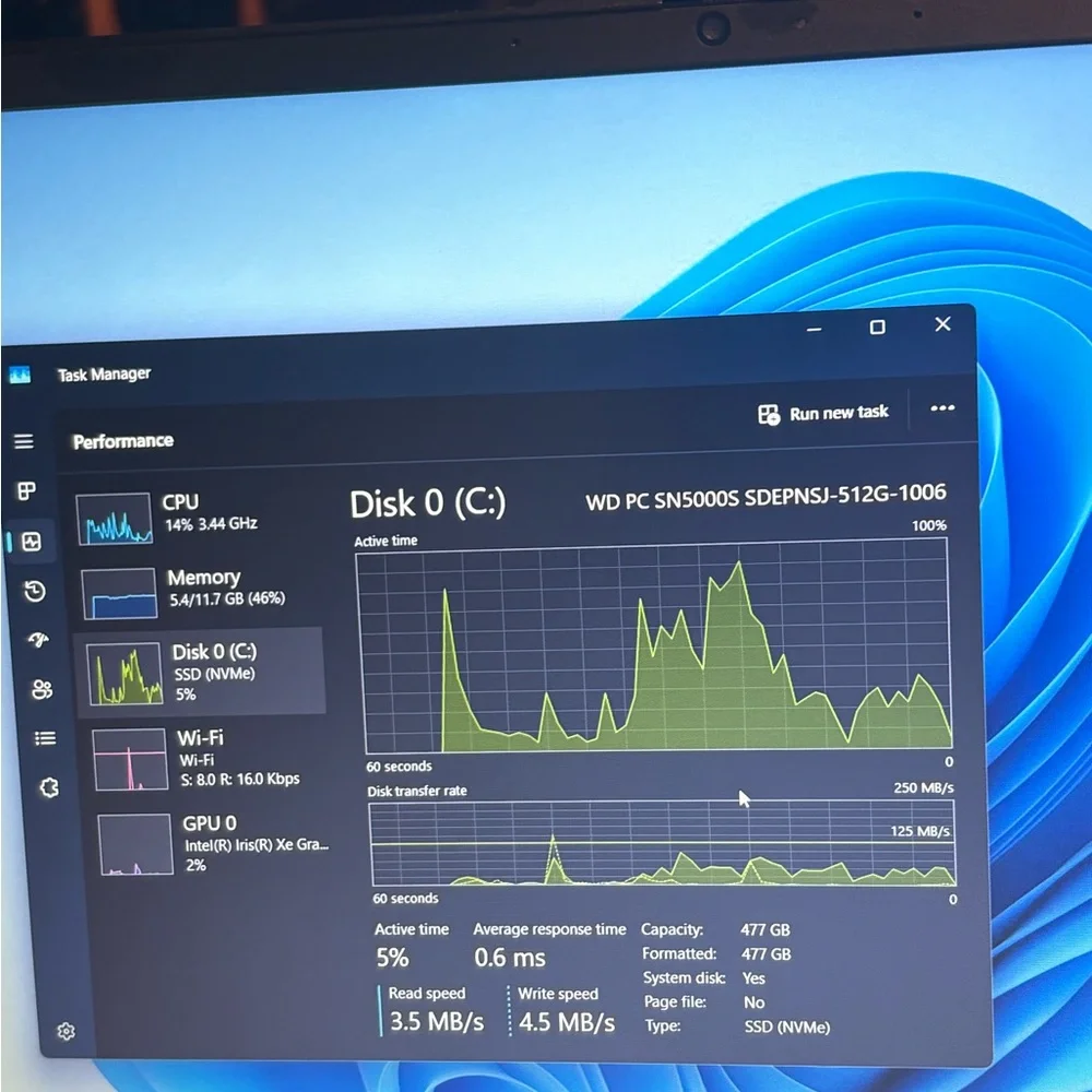 HP Gray Laptop with Intel Core - Picture 6 of 6